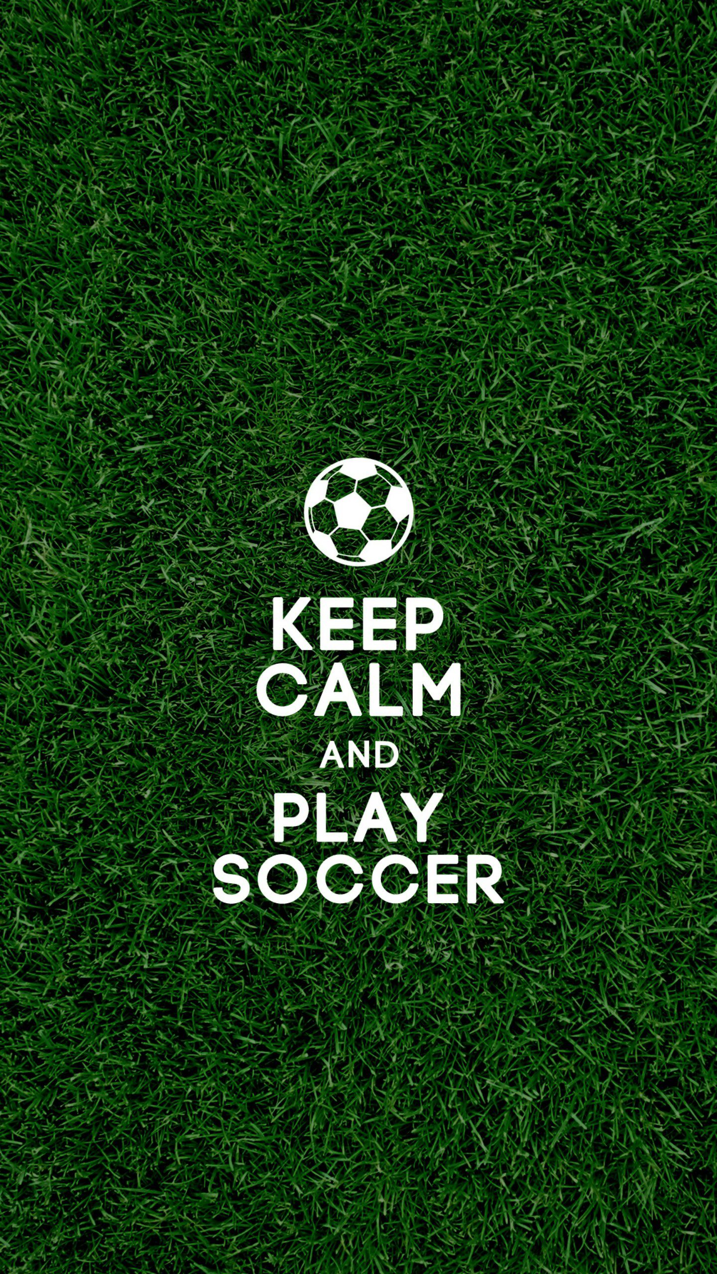 Keep Calm and Play Soccer Cool Desktop & Mobile Backgrounds